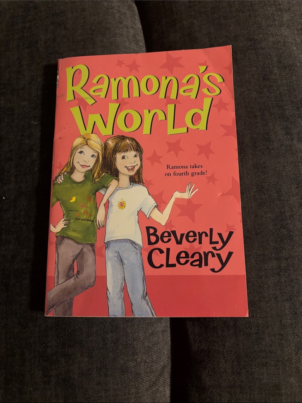 Scholastic Ramona's World Pink Cover Paperback